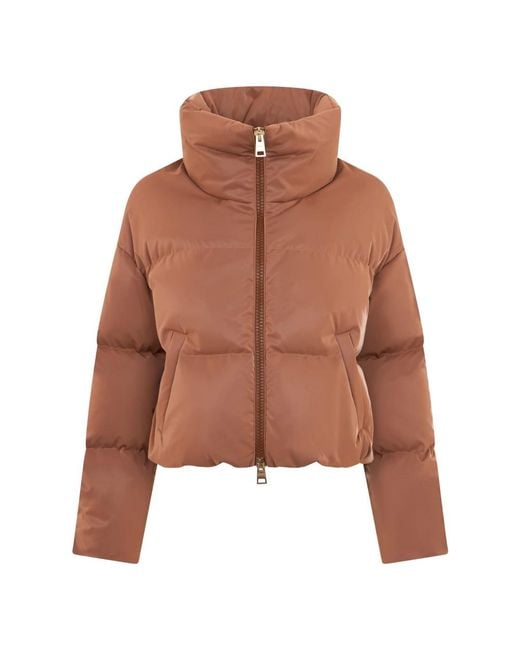 Herno Brown Winter Jackets
