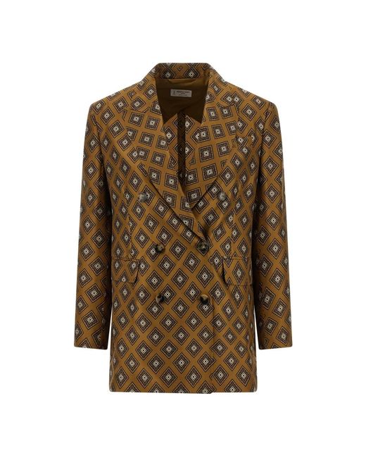 Alberto Biani Brown Blazers
