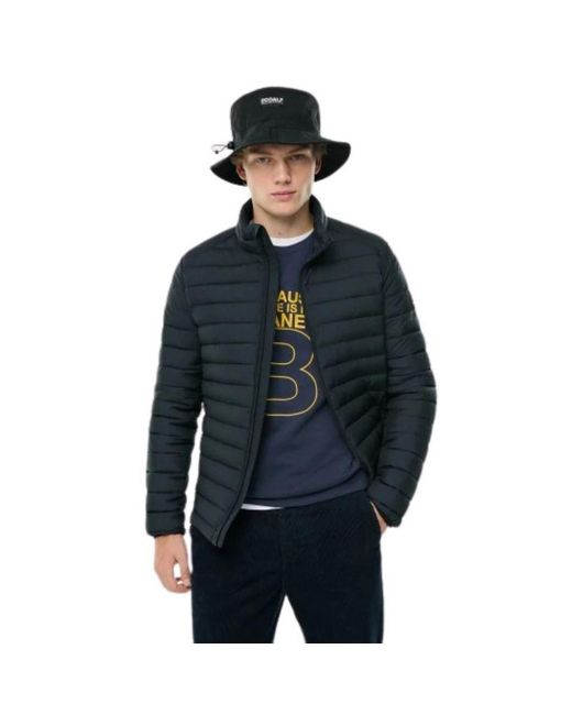 Ecoalf Blue Winter Jackets for men