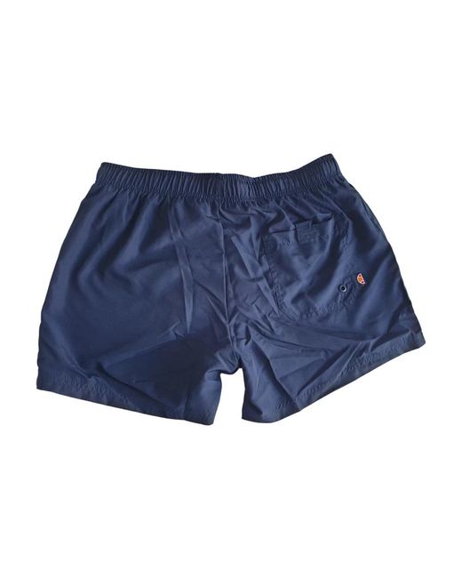 Ellesse Badmode ,Blauw ,Polyester Blauwe Strand Shorts Met Binnenste Mesh in het Blue voor heren