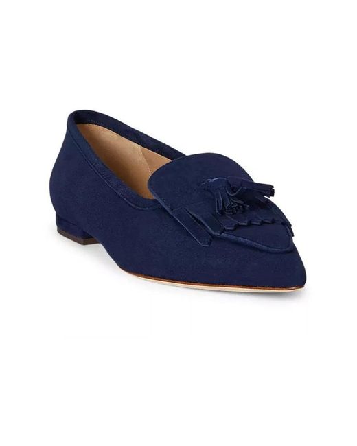 Ralph Lauren Blue Loafers