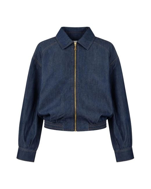 Denim Jackets Twinset de color Blue