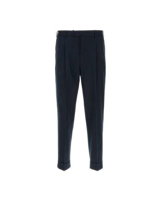 PT Torino Mitternachtsblaue Stretch-Baumwollhose in Blue für Herren