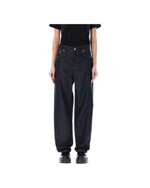 Junya Watanabe Black Loose-Fit Jeans