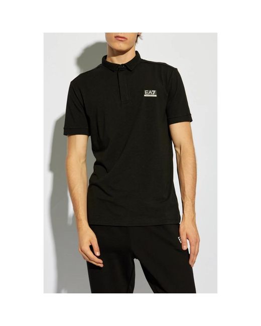 Tops > polo shirts EA7 pour homme en coloris Black