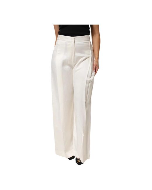 Brian Dales Natural Wide Trousers
