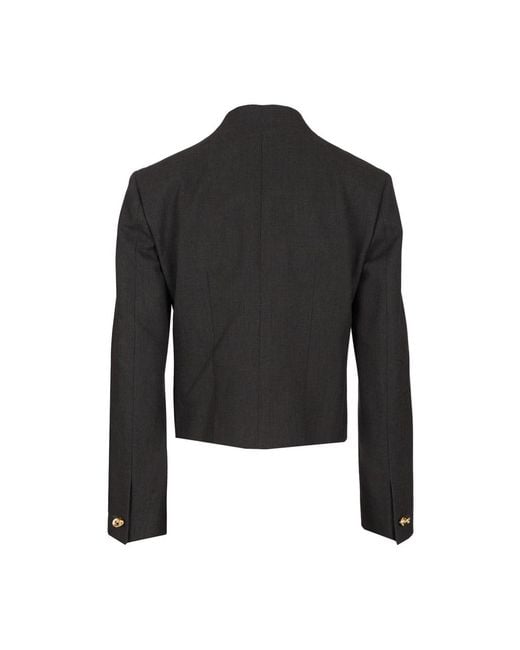 Bottega Veneta Black Light Jackets