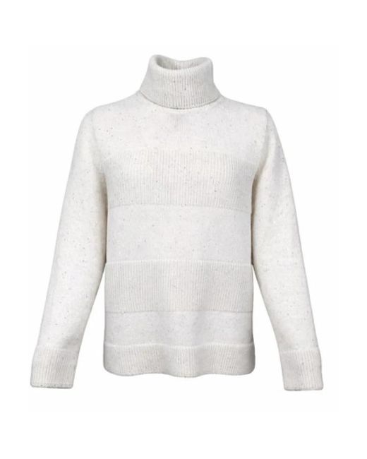 D.exterior Truien & Vesten ,Wit Sweaters in het White