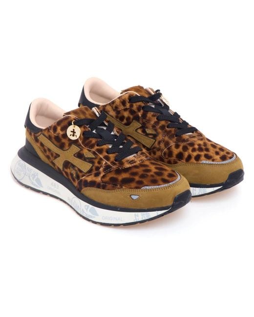 Premiata Brown Sneakers