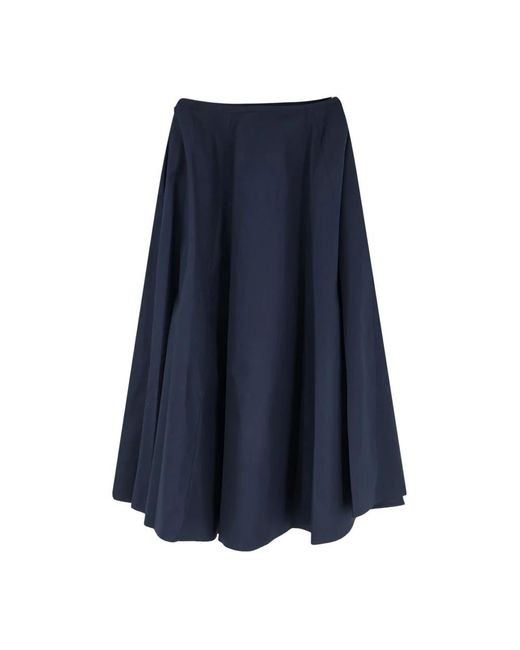 Aspesi Blue Midi Skirts