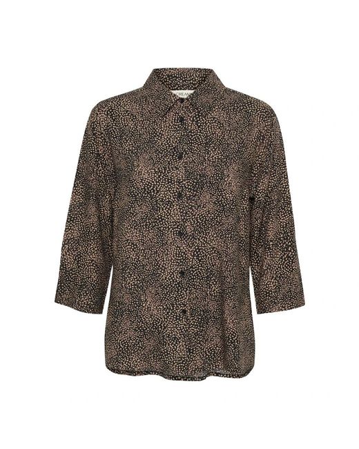 Shirts Cream de color Brown
