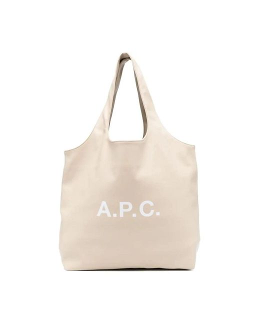 A.P.C. Natural Tote Bags