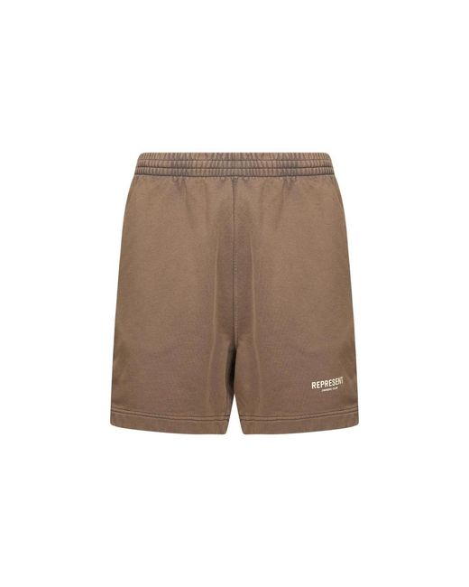 Represent Brown Casual Shorts for men