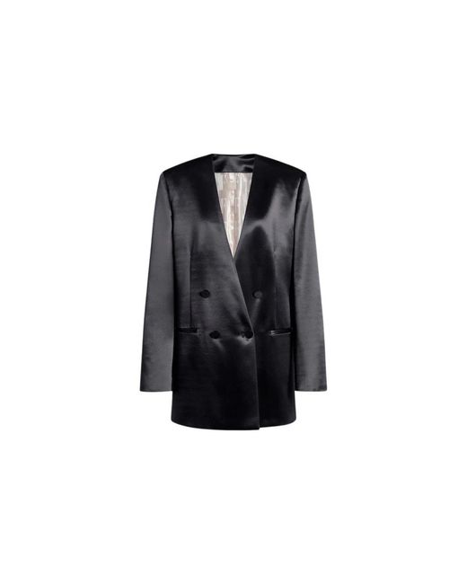 Alberta Ferretti Black Blazers