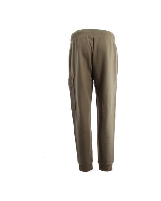 C P Company Green Sweatpants for men