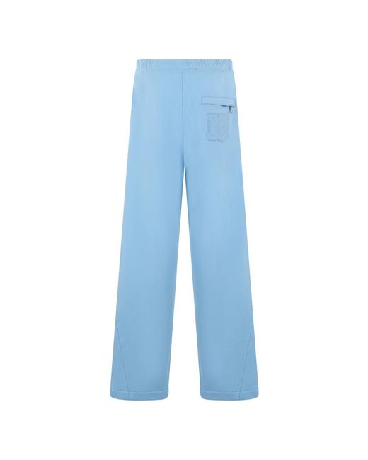 Dolce & Gabbana Blue Wide Trousers for men