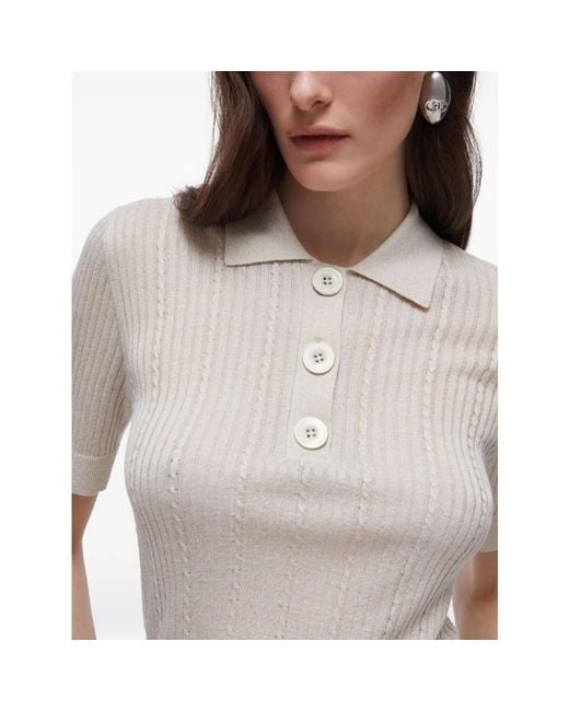 Liu Jo Gray Round-Neck Knitwear