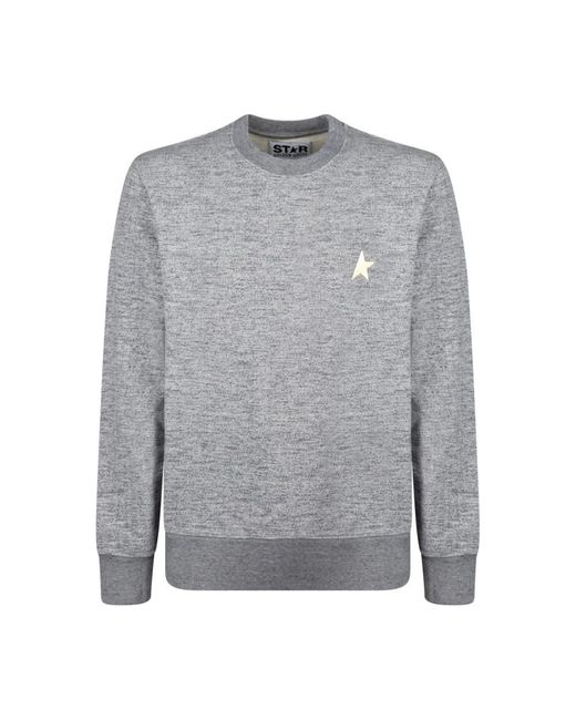 Golden Goose Deluxe Brand Gray Sweatshirts for men