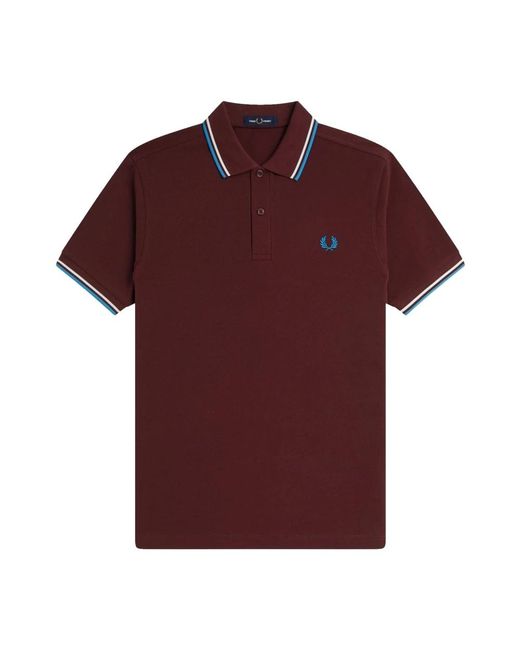 Fred Perry Red Polo Shirts for men