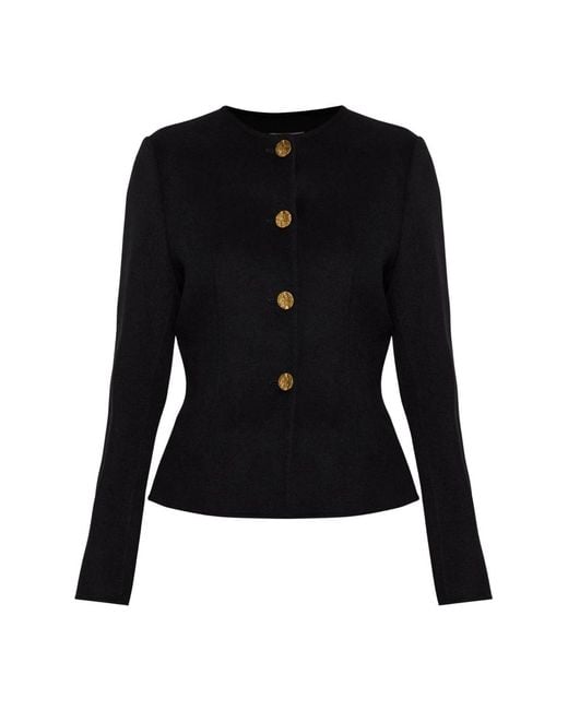 Arma Lorena Wol Jas in het Black