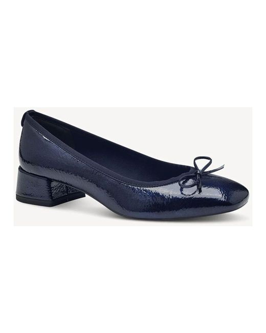 Tamaris Blue Blaue blockabsatz pumps