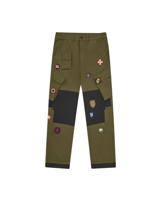 BBCICECREAM Astro Patch Cargo Broek in het Green voor heren