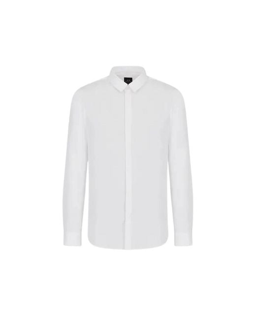 Armani Exchange Stylisches hemd in White für Herren