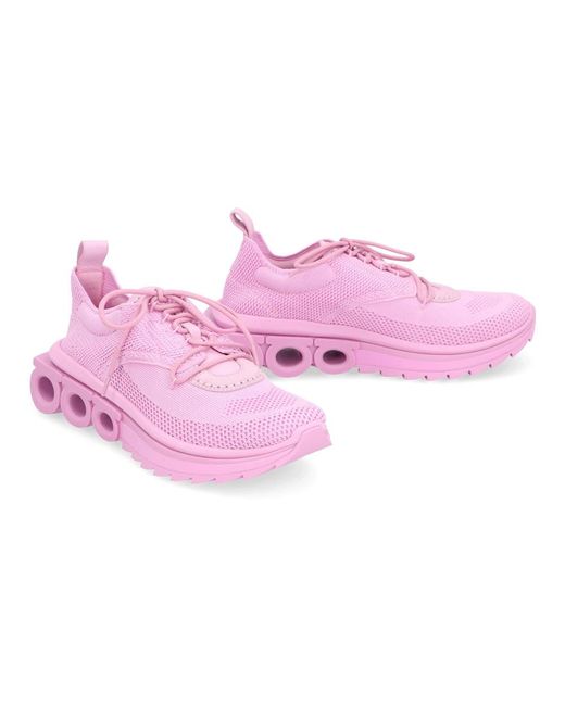 Ferragamo Pink Sneakers