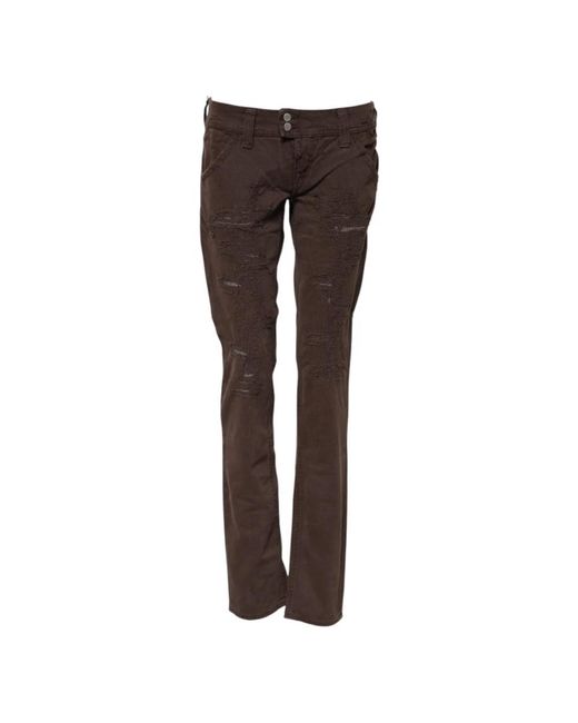 CYCLE Brown Straight Jeans