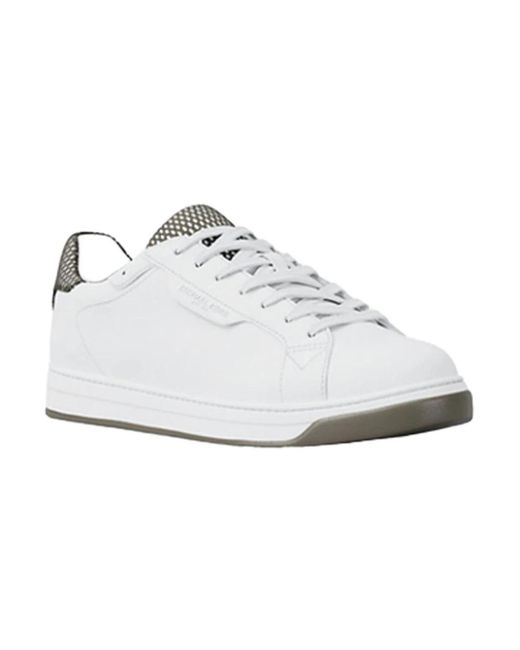 Michael Kors Keating Sneaker in het White voor heren