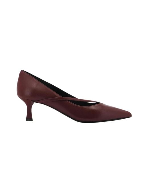 Gianmarco F. Brown Lederpumps