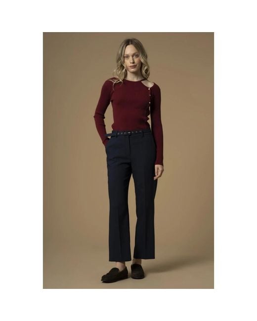 Kocca Black Straight Trousers