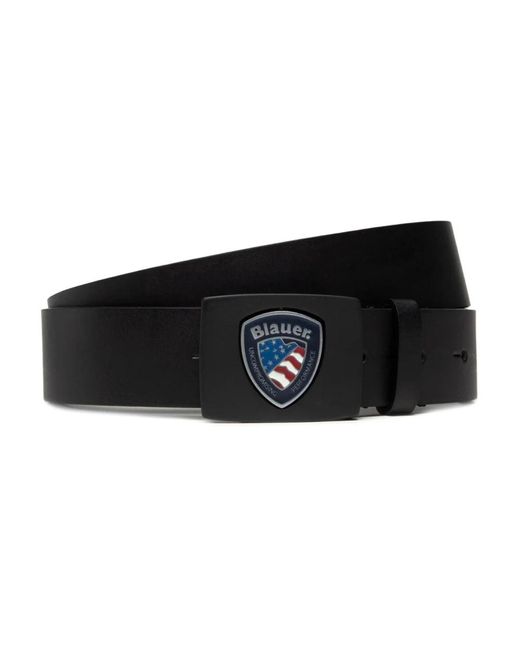 Belts di Blauer in Black da Uomo
