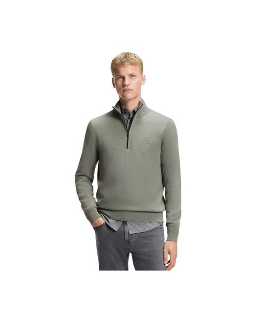 Boss Kanobix S Turtleneck in het Gray voor heren