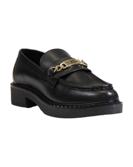 Alviero Martini 1A Classe Black Loafers