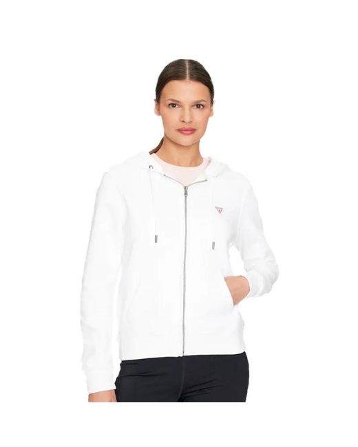 Zip-Throughs Guess en coloris White