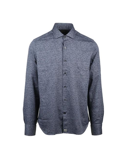 Sonrisa Casual Hemden in het Blue voor heren