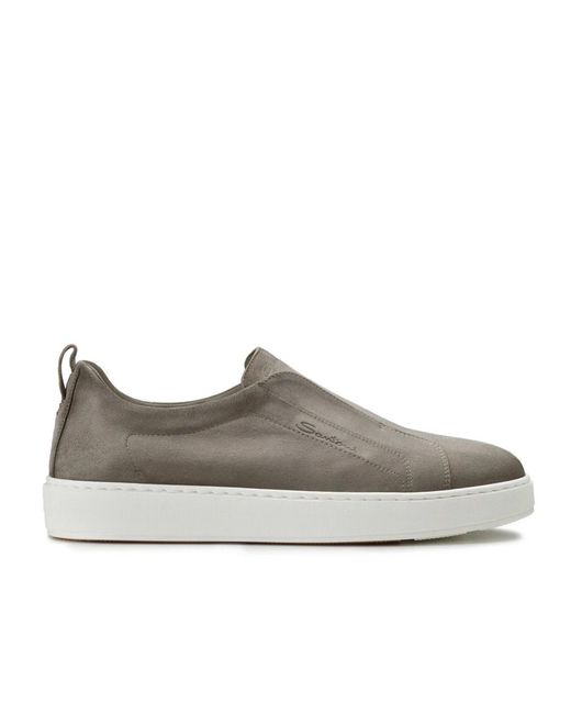Santoni Instapper Sneaker in het Gray voor heren