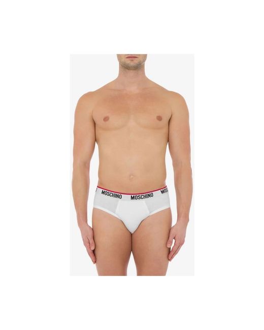 Bottoms Moschino de hombre de color White