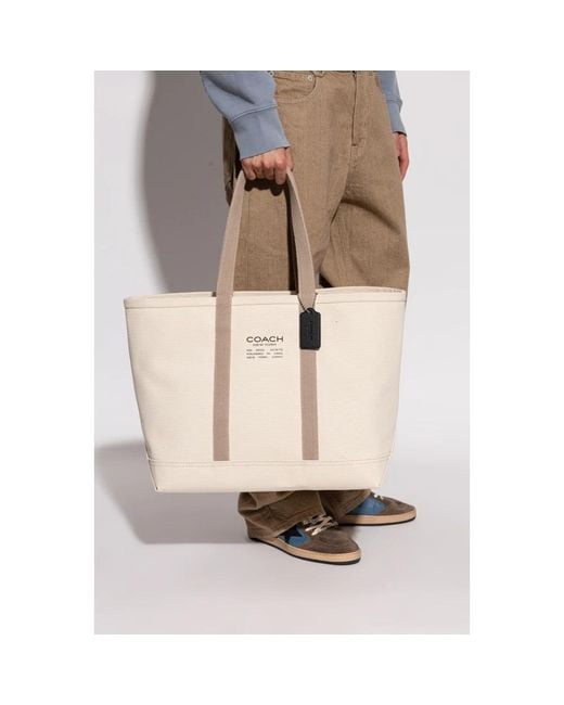 COACH Natural Tote Bags