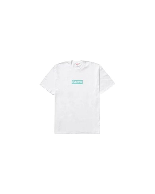 Supreme Box Logo Tee in het White voor heren