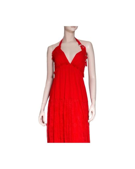 Ermanno Scervino Red Maxi Dresses