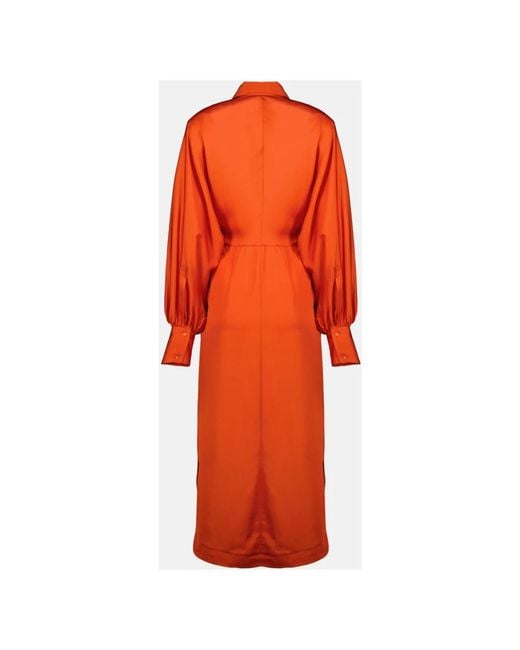 IRO Orange Shirt Dresses