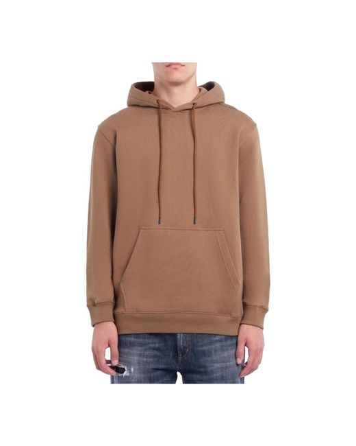 Dondup Brown Hoodies for men