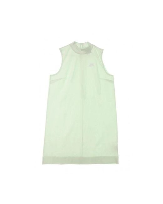 Nike Green Sleeveless Tops