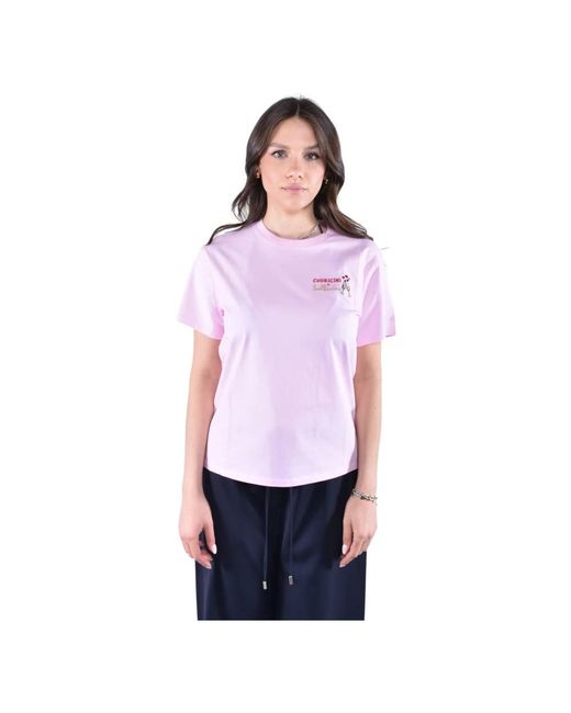 Mc2 Saint Barth Purple T-Shirts