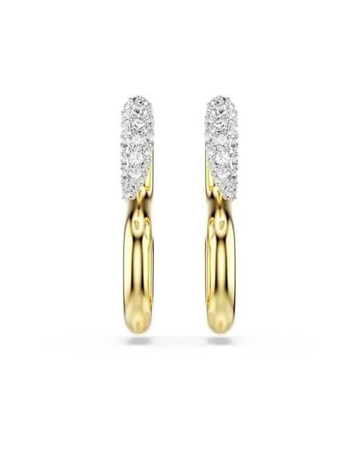 Swarovski Metallic Dextera Hängerohrringe