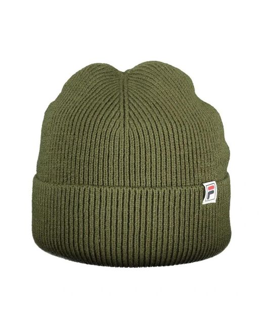 Fila Green Beanies for men