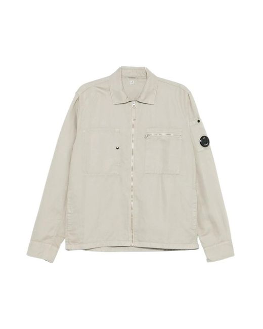 C P Company Natural Light Jackets for men