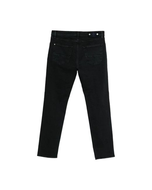 Stone Island Black Slim-Fit Jeans for men
